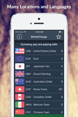 Easy Currency Converter Finder screenshot 2