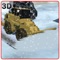 Remove the snow; clean the frozen roads with snow Plow Truck Simulator 3D