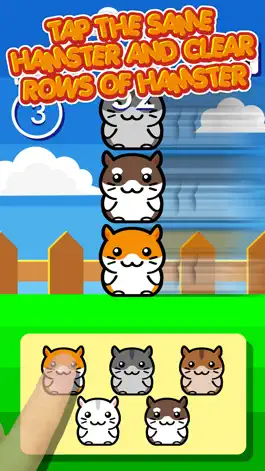 Game screenshot Hamster Land - Cute Pets Hamsters Column Matches Up Games apk