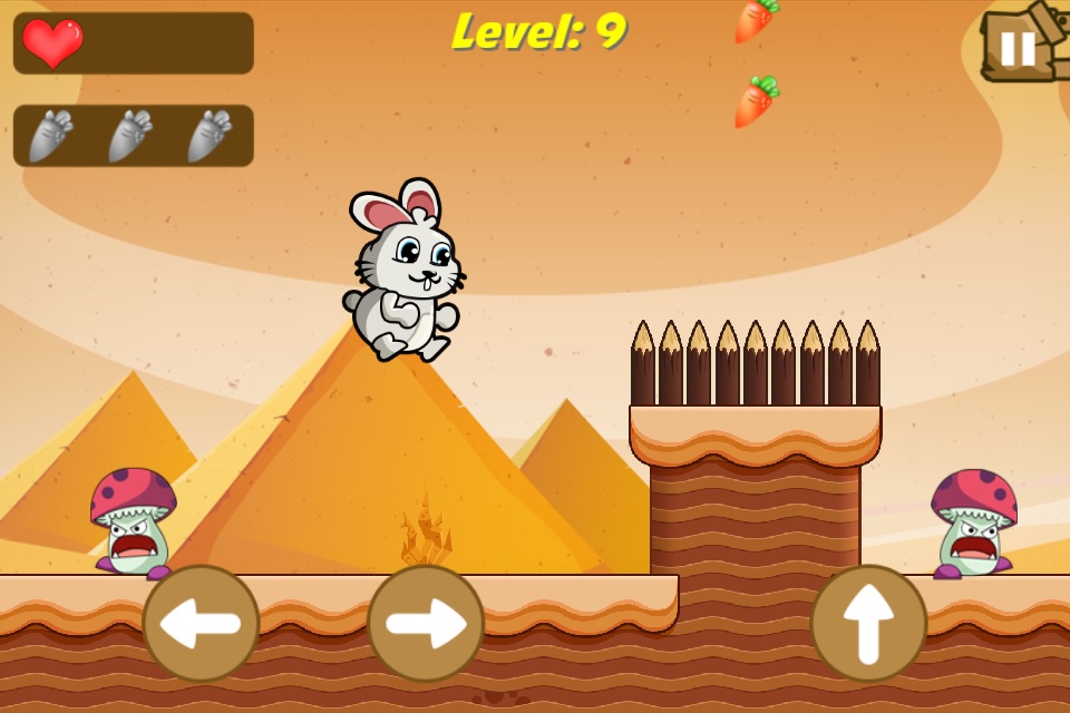 Bunny Run : Desert Escape screenshot 2