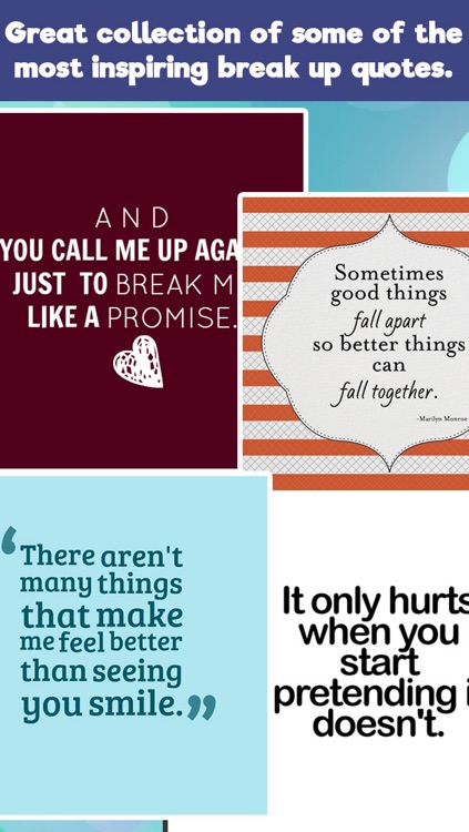 Heart break & Break Up Quotes screenshot-3