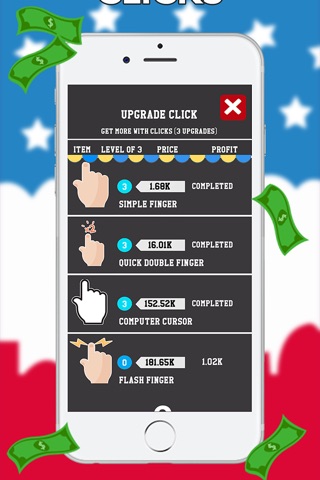 Dump Clicker - Trump Edition Become a President and Billionaire Tycoon screenshot 3