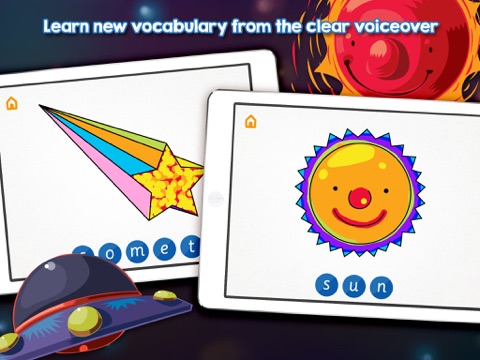 PaintPad Space School Edition: A fun and simple drawing, colouring and painting game for babies and toddlers screenshot 3