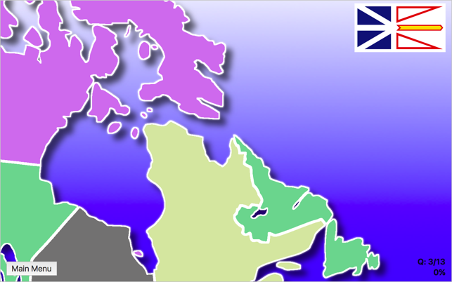 Canada Map Quiz Education Ed.(圖4)-速報App