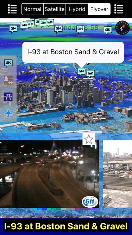 Massachusetts/Boston NOAA Radar with Traffic Cameras 3D screenshot-3