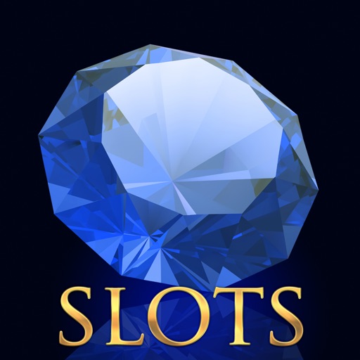 Sapphire Currency Jackpot Black Slots Lucky Bonus - Free Mania Game icon