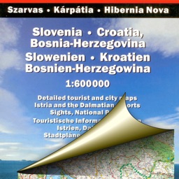 Slovenia, Croatia. Road map.