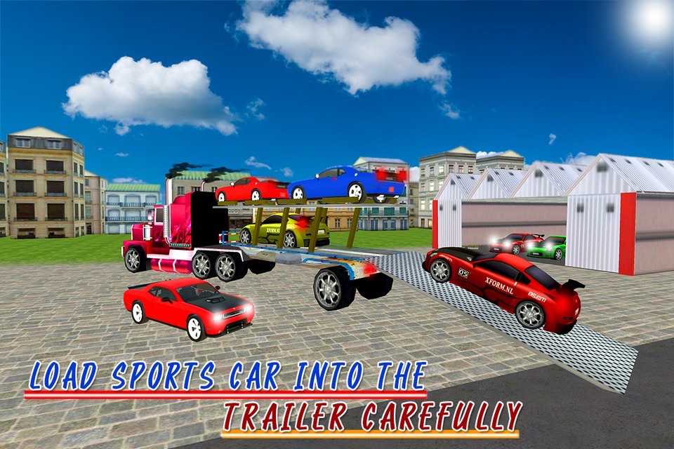 Heavy Transporter Truck: Sports Cars screenshot 3