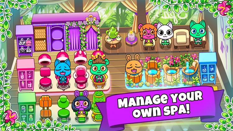 Forest Folks - Pet Spa and Animal Resort Game