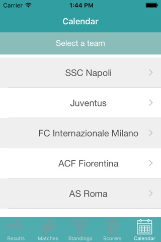 InfoLeague - Italian Serie A screenshot 4