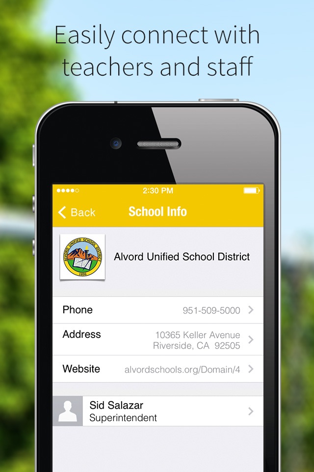 Alvord Unified School District screenshot 2