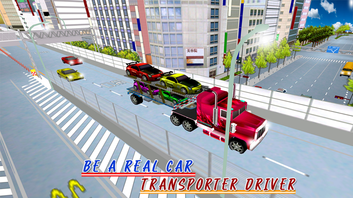 Heavy Transporter Truck Sports Cars