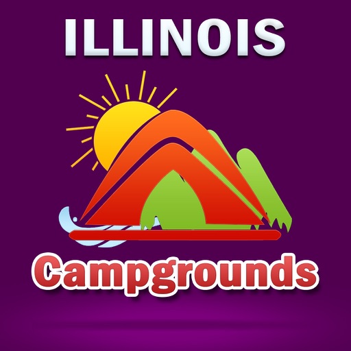 Illinois Campgrounds and RV Parks icon