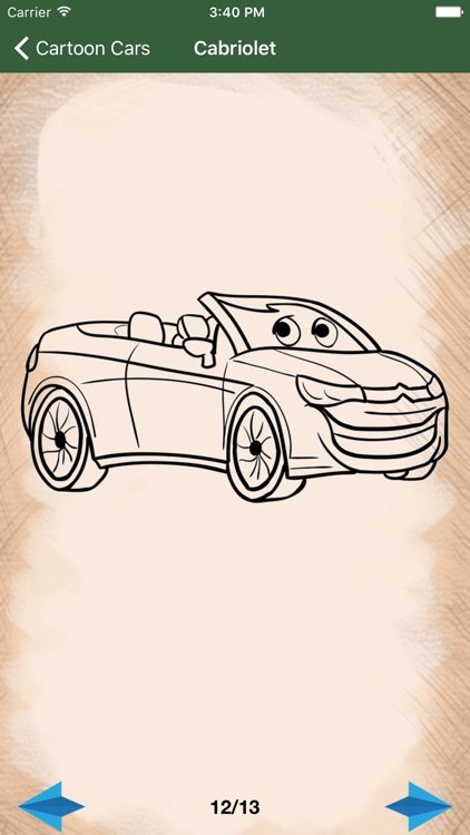 Artist Green - How to draw Cartoon Cars screenshot-3