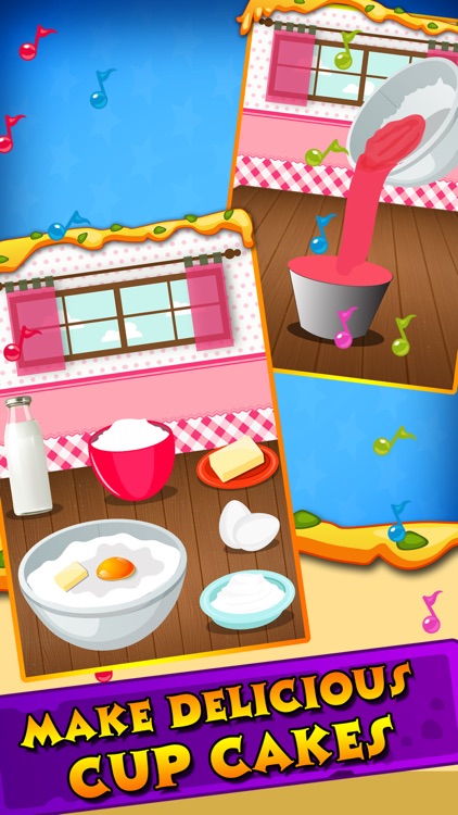 Cupcake Maker - Fun Free cooking recipe game for kids,girls,boys,teens & family screenshot-3