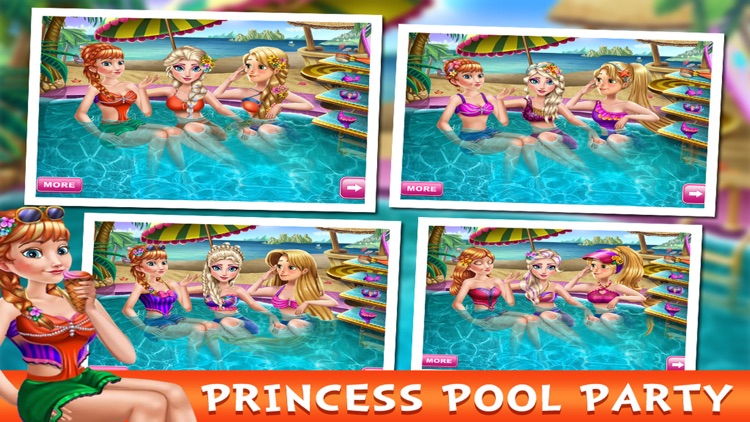 Princess Pool Party Game screenshot-3