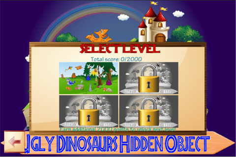 Ugly Dinosaurs Hidden Objects screenshot 4