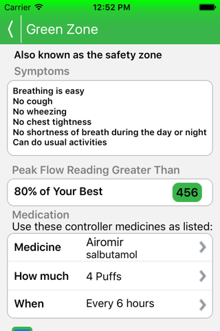 AsthmaWin screenshot 3