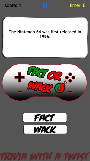 FACT OR WACK video games(圖3)-速報App