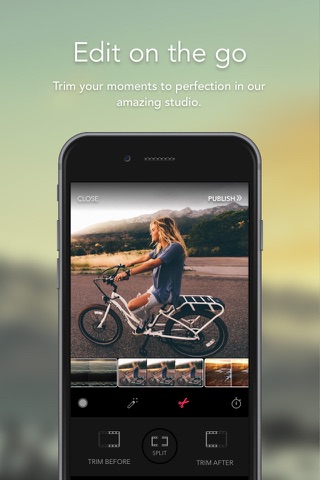 Videofy - Shoot HD video, edit, choose filter, slow motion and free music screenshot 3