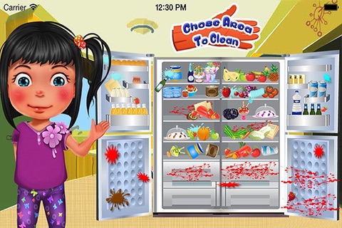 Freezer Cleaning helping mommy washing cleanup screenshot 2