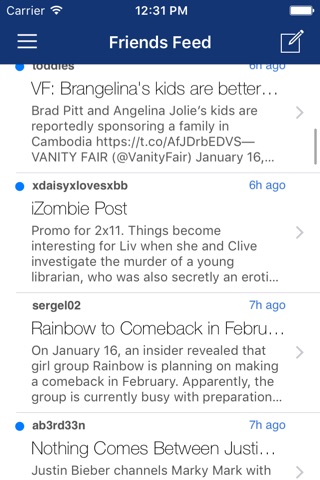 LJ Reader – LiveJournal iPhone Edition screenshot 4