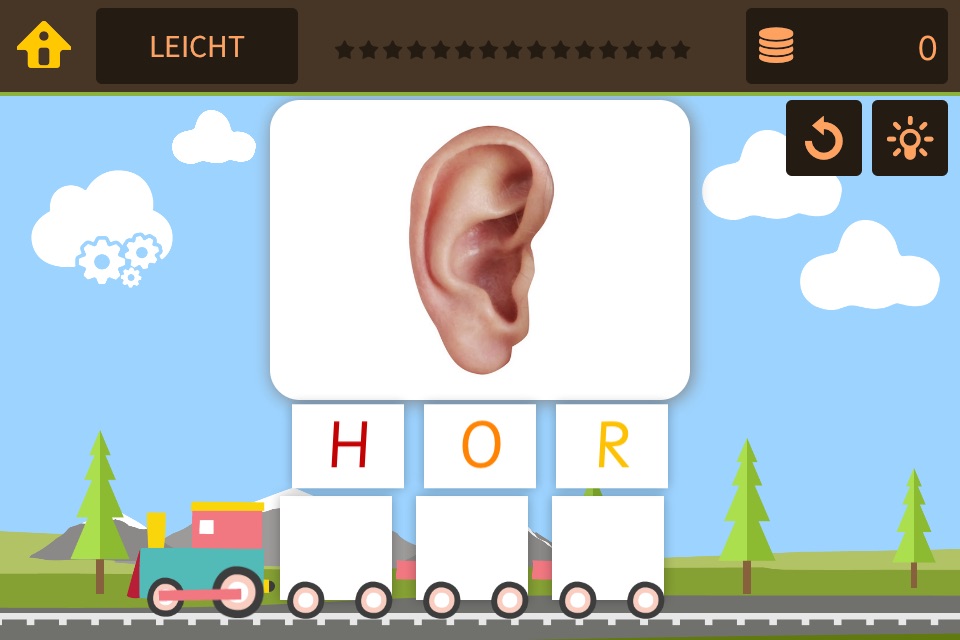 Wort Eisenbahn - Rechtschreibwettbewerb & Wörtersuch-Puzzle für Kinder screenshot 3