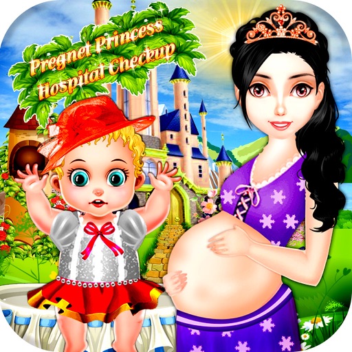 Pregnant Princess Hospital Checkup icon