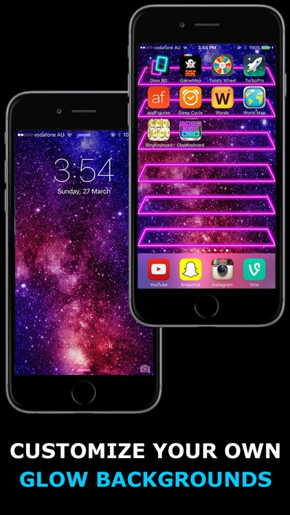 Glow Backgrounds - Customize Your Wallpaper!