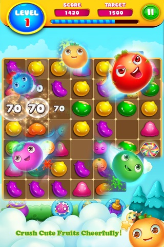 Juice Fruit Link: Match 3 screenshot 2
