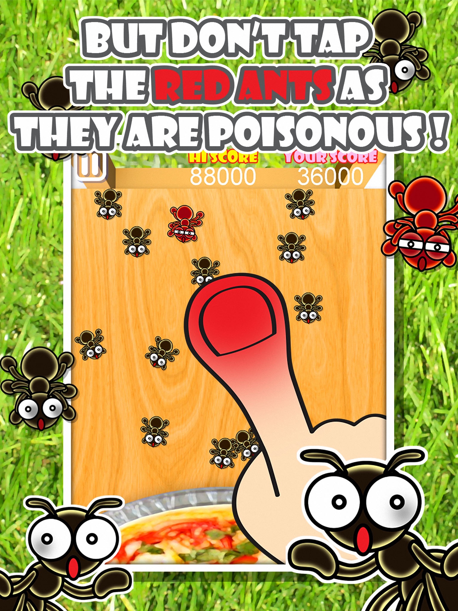 Ants Buster - It's Squash Time ! Gogo Beetle Bug Tapper HD Free screenshot 3