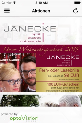 Jänecke Optik screenshot 2