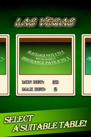 Blackjack Tournament screenshot 2