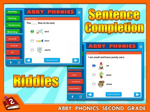Abby Phonics - Second Grade HD Free Lite screenshot 3
