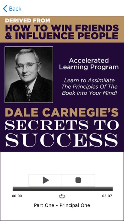 Dale Carnegie’s Secrets To Success derived from, How To Win Friends and Influence People: Teachings on Acquiring Friends, Wealth, Wisdom and Success. screenshot-3