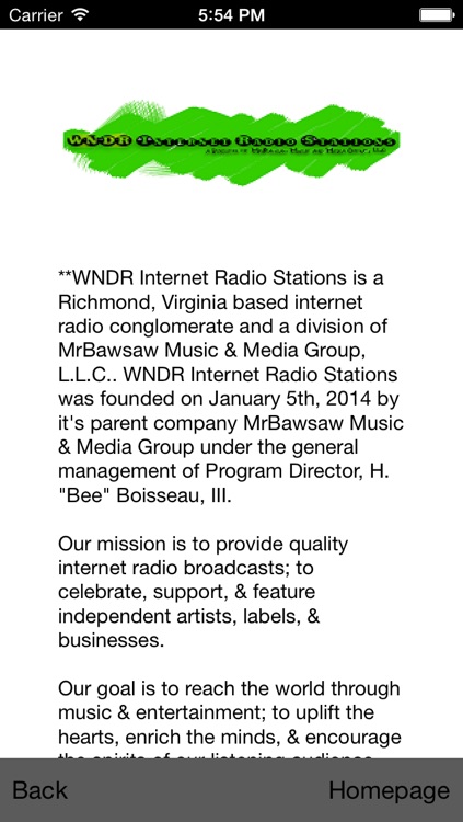 WNDR Internet Radio Stations