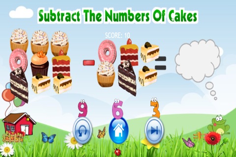 Cakes Grade 1 Math For Kids screenshot 3