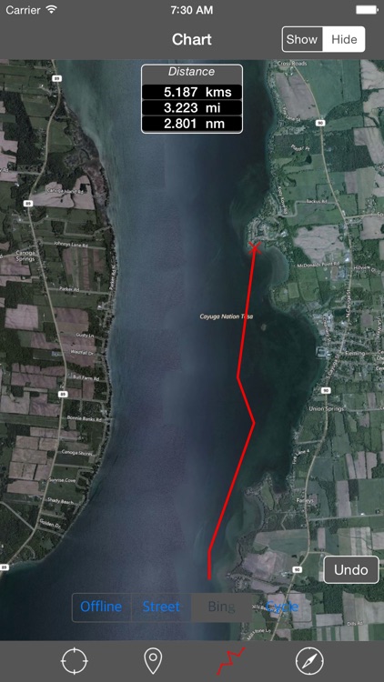 Cayuga-Seneca Lakes (New York) - Raster Nautical Charts