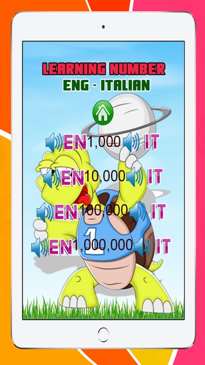 Learn English to Italian Number 1 to 100 Free | Education for Preschool and Kindergarten screenshot-3