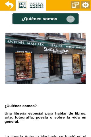 Librería Antonio Machado screenshot 3