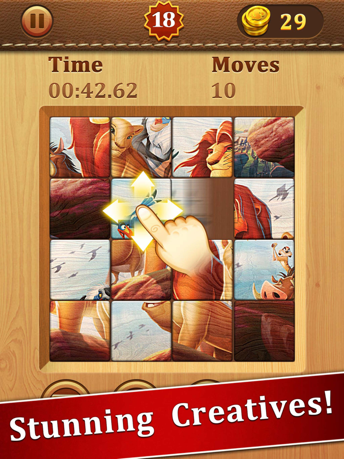 Happy Jigsaw Puzzle - Trivia Game of Click 4 Block to Collage 1 Pic
