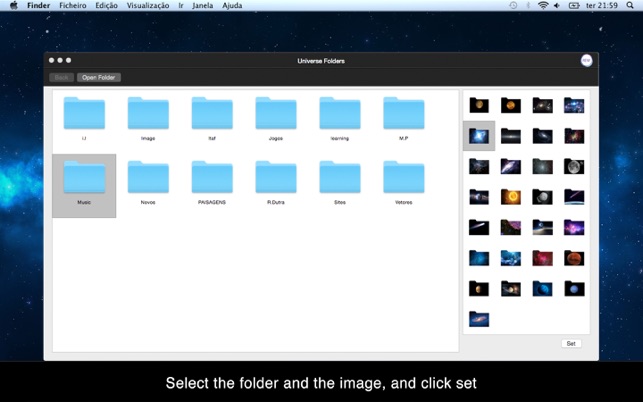 Universe Folder: Change your folders look to an universe the(圖2)-速報App
