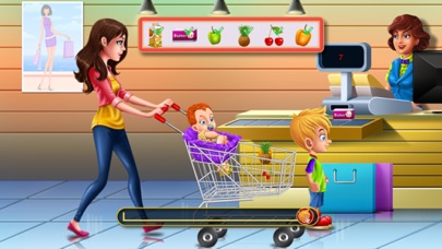 How to cancel & delete Shopping Game Kids Supermarket  help mom with the shopping list and to pay the cashier from iphone & ipad 3