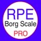 In sports and particularly exercise testing, the Borg Rating of Perceived Exertion (RPE) Scale measures perceived exertion
