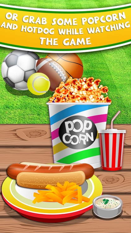 Sports Party Food Maker Salon - Fun Lunch Cooking & Candy Making Games for Kids! screenshot-3