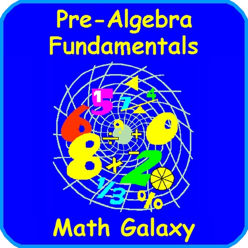 Math Galaxy Pre-Algebra Fundamentals Icon