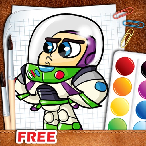 Fine Coloring for Toy Story Free iOS App