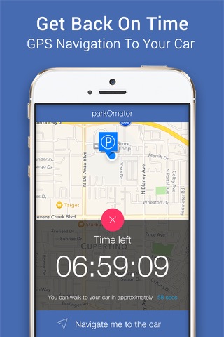 parkOmator – for Apple Watch meter expiration timer, notifications & GPS navigator to car location screenshot 3