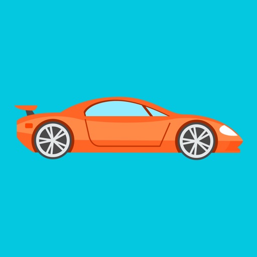 Racing Car - Thumb & rope the faily rider in drift racers ( endless brakes games ) icon