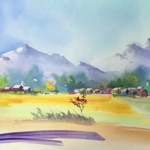 Get Watercolor Painting a Landscape for iOS, iPhone, iPad Aso Report